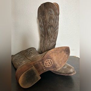 Roper calf length boots like brand new size 9.5